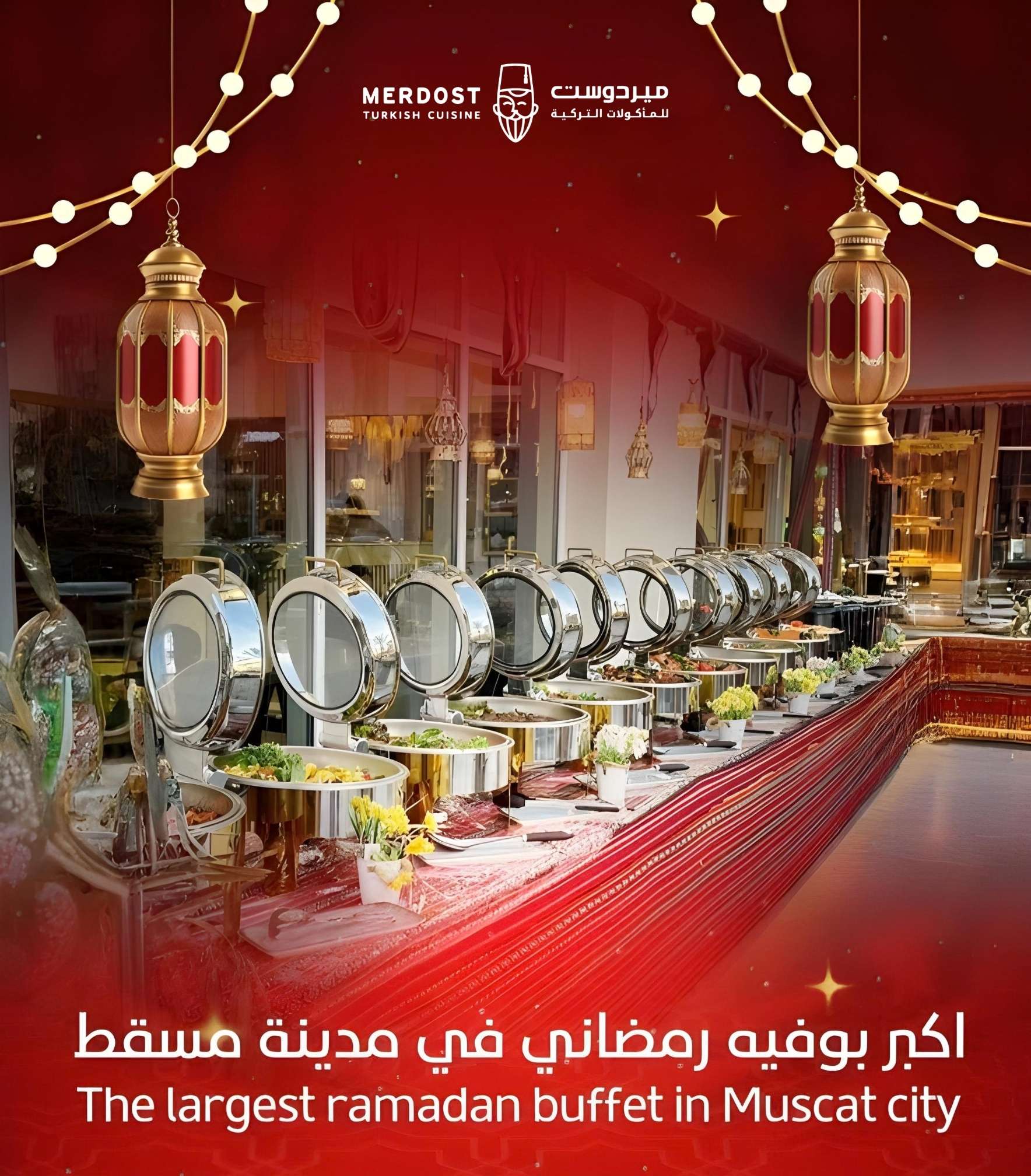 Ramadan Special Iftar Buffet at Merdost Muscat